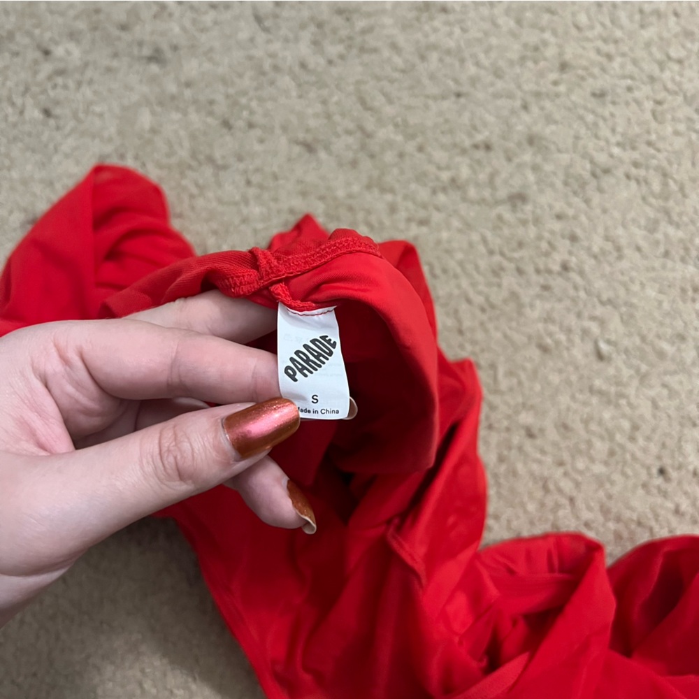Red Bodysuit - Picture 3 of 3
